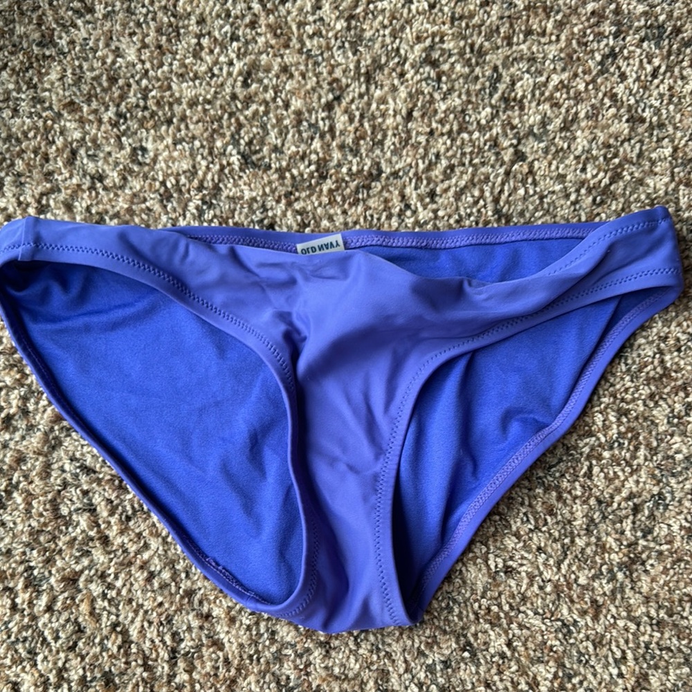 Old Navy Purple Bikini Bottom Smooth Stretchy Swimwear